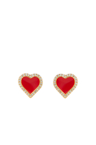 Take Heart Stud Earrings